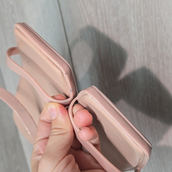 Jeffrey Campbell Women's Pink Block Heel Sandals Square Toe Shoes Sz 9 - Picture 4 of 11